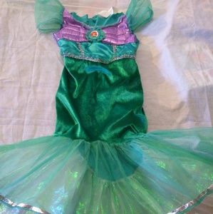 Little mermaid Halloween costume, size S/P (4/6x)